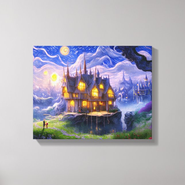 Lake House Leinwanddruck (Vorderseite)