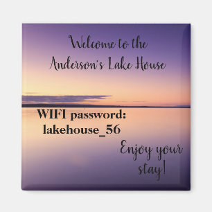 Lake House Magnet Vacance Location de Wifi Mot de 