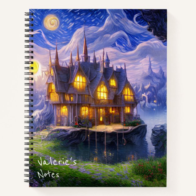 Lake House Notizbuch (Vorderseite)