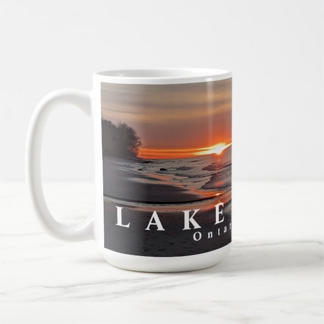Lake Huron Coffee Tasse (Links)