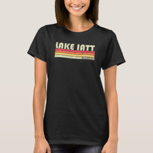 Lake Iatt Louisiana Lustiges Angeln Camping Sommer T-Shirt