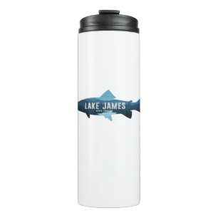 Lake James North Carolina Fisch Thermosbecher