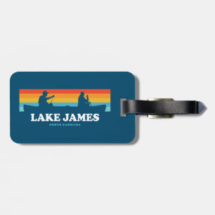 Lake James North Carolina Kanu Gepäckanhänger