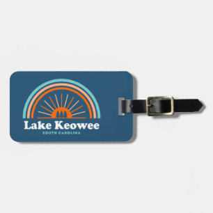Lake Keowee South Carolina Regenbogen Gepäckanhänger