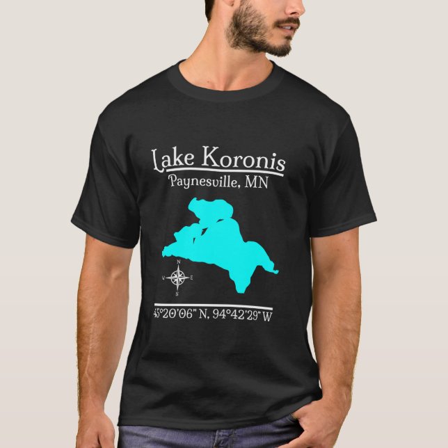 Lake Koronis Minnesota Long Sleeve T Shirt (Vorderseite)