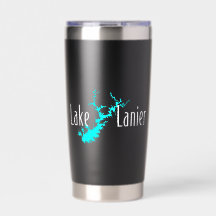 Lake Lanier Georgia See Karte Boote und Angeln