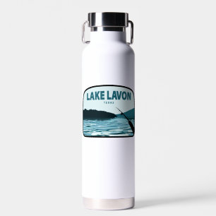 Lake Lavon Texas Fishing Rod Trinkflasche