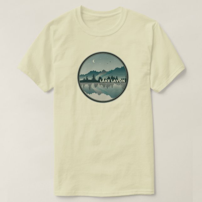 Lake Lavon Texas Reflection T-Shirt (Design vorne)