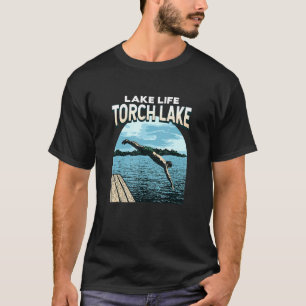 Lake Life Torch Lake Festival Swimming Pool T-Shirt