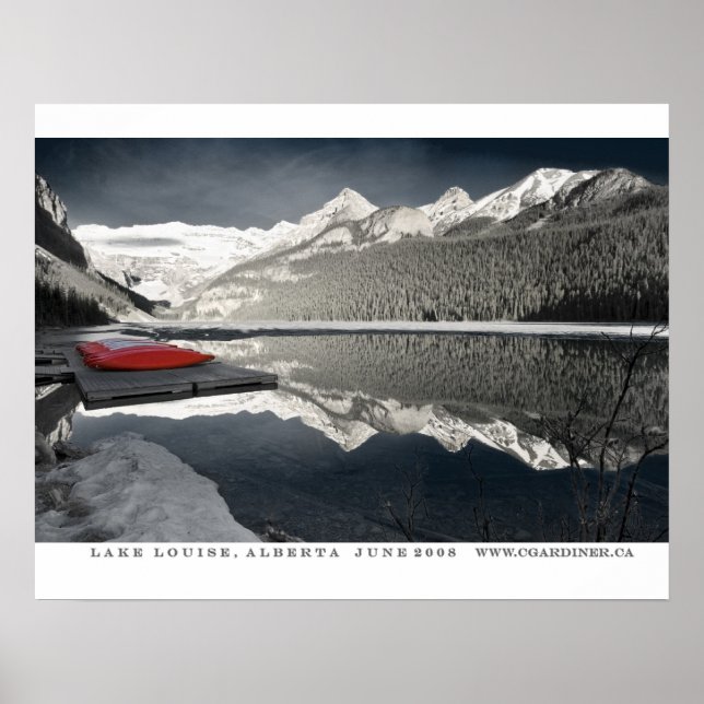 Lake Louise, Alberta Poster (Vorne)