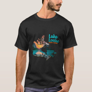 Lake Louise Banff Alberta Canada Glacier Icefield T-Shirt