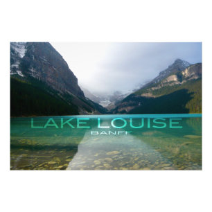 Lake Louise Banff Fotodruck