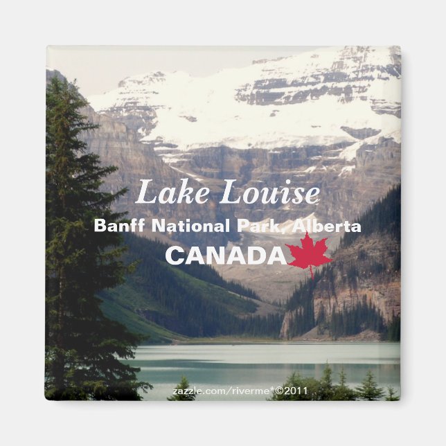 Lake Louise/Banff National Park, Alberta Canada Magnet (Vorne)