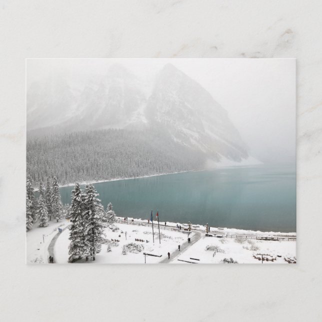 Lake Louise Banff National Park, Kanada Postkarte (Vorderseite)