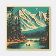 Lake Louise Banff Nationalpark Retro-Reise