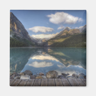 Lake Louise bei Sonnenaufgang, Banff-Nationalpark, Magnet