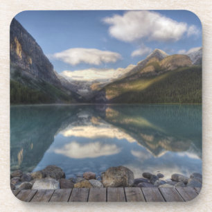 Lake Louise bei Sonnenaufgang, Banff-Nationalpark, Untersetzer