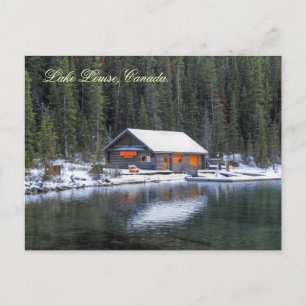 Lake Louise_Boat house_Post Card Postkarte