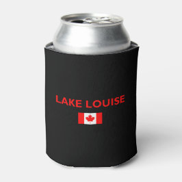 Lake Louise Canada Canadian Flag Dark Color Dosenkühler