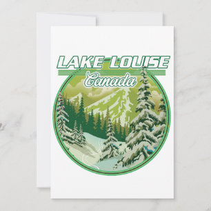 Lake Louise Kanada Logo Einladung