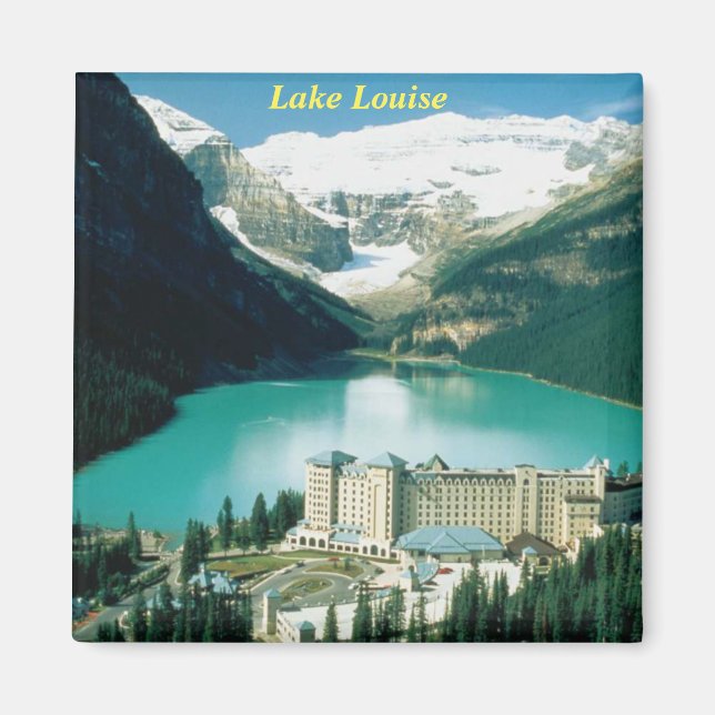 Lake Louise, Kanada Magnet (Vorne)