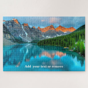 Lake Louise, Kanada und reflektierte Berge,