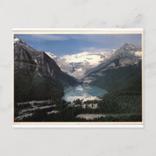 Lake Louise Kanada Vintage-Gebirgspanorama Postkarte