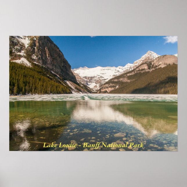 Lake Louise Wandposter Poster (Vorne)