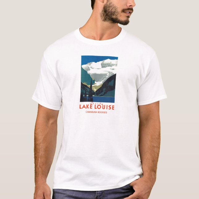 Lake- Louisekanadier Rockies Kanada T-Shirt (Vorderseite)