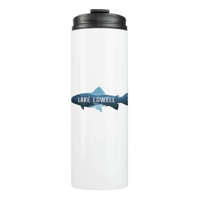 Lake Lowell Idaho Fish Thermosbecher (Vorderseite)