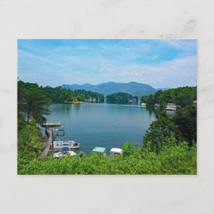 Lake Lure Postkarte