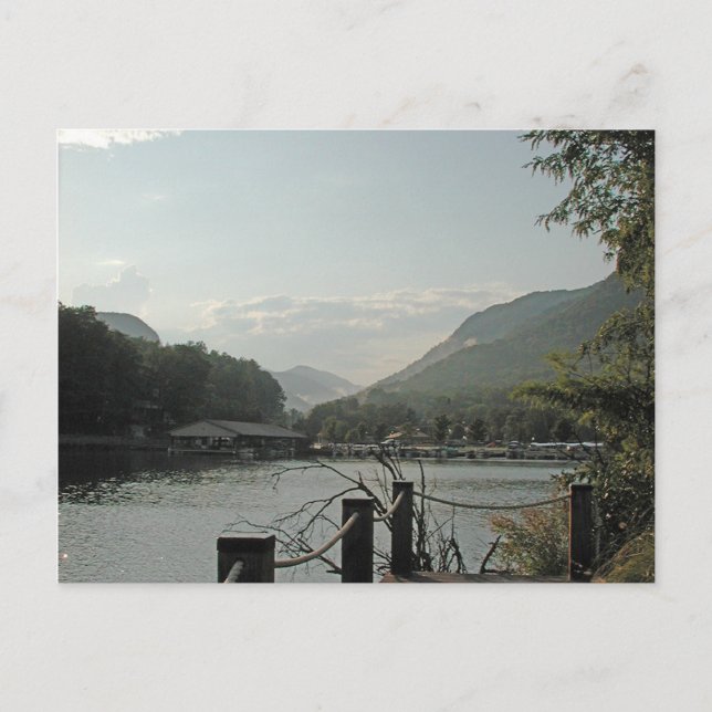 Lake Lure Sunset Postkarte (Vorderseite)