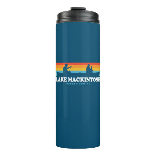 Lake Mackintosh North Carolina Canoe Thermosbecher