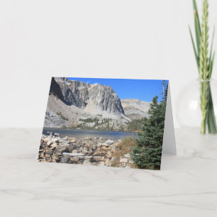 Lake Marie Snowy Range Jeder Anlass Karte