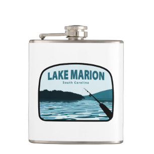 Lake Marion South Carolina Fangross Flachmann