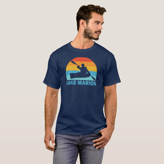 Lake Marion South Carolina Kayak T-Shirt (Vorne ganz)