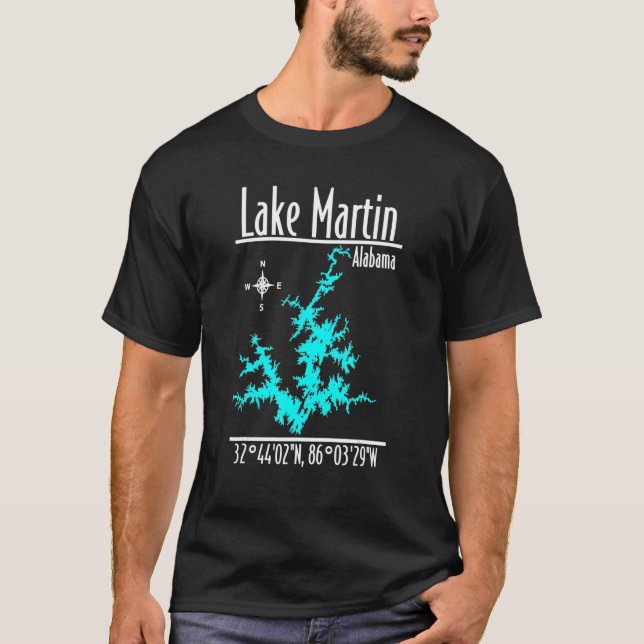 Lake Martin Alabama T-Shirt (Vorderseite)