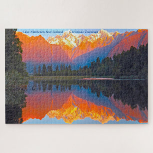 Lake Matheson Neuseeland Puzzle