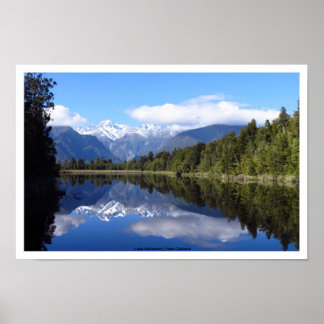 Lake Matheson Poster