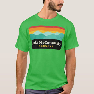 Lake McConaughy Nebraska Camping Beach Fishing T-Shirt