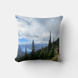Lake McDonald aus Mt Brown - Glacier National Park Kissen