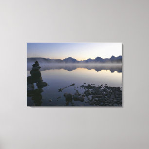 Lake McDonald bei Sonnenaufgang I Leinwanddruck