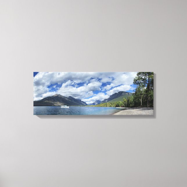Lake McDonald - Glacier National Park Leinwanddruck (Vorderseite)