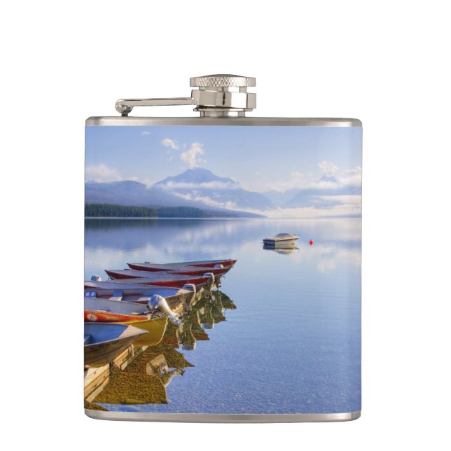 Lake McDonald, Glacier National Park, Montana, Flachmann (Vorderseite)