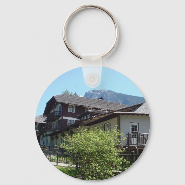 Lake McDonald Lodge Schlüsselanhänger (Vorderseite)