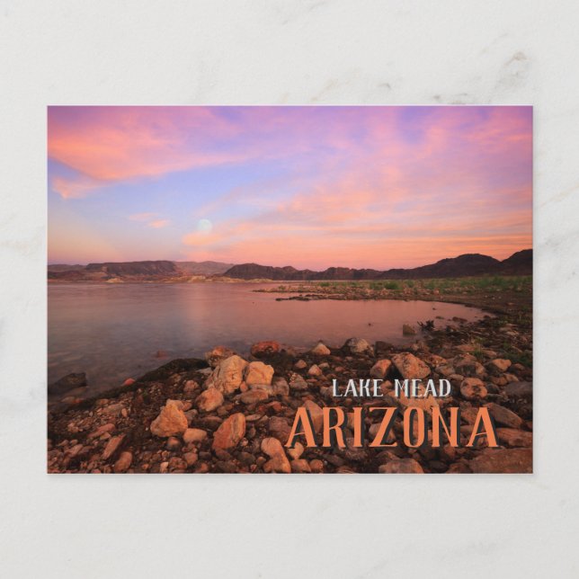 Lake Mead Arizona Postkarte (Vorderseite)