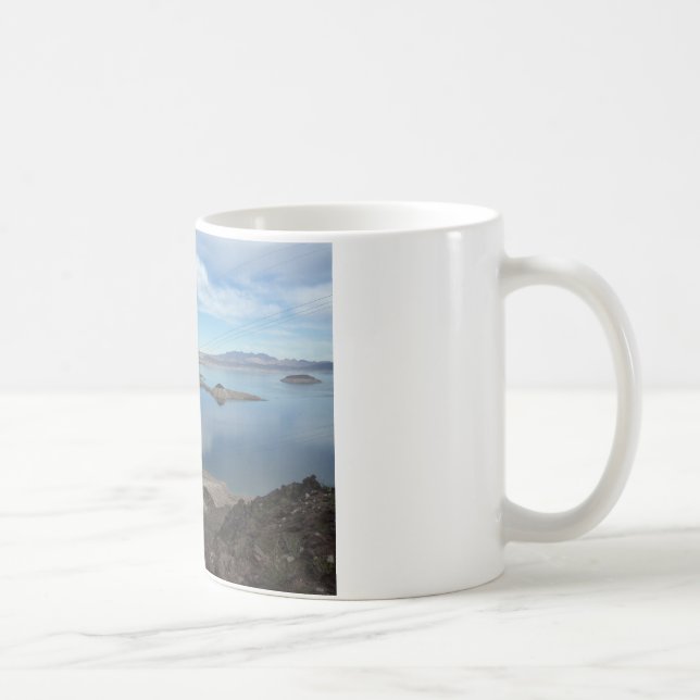Lake Mead Nevada Foto-Kaffee-Tassen-Hooverdamm Kaffeetasse (Rechts)