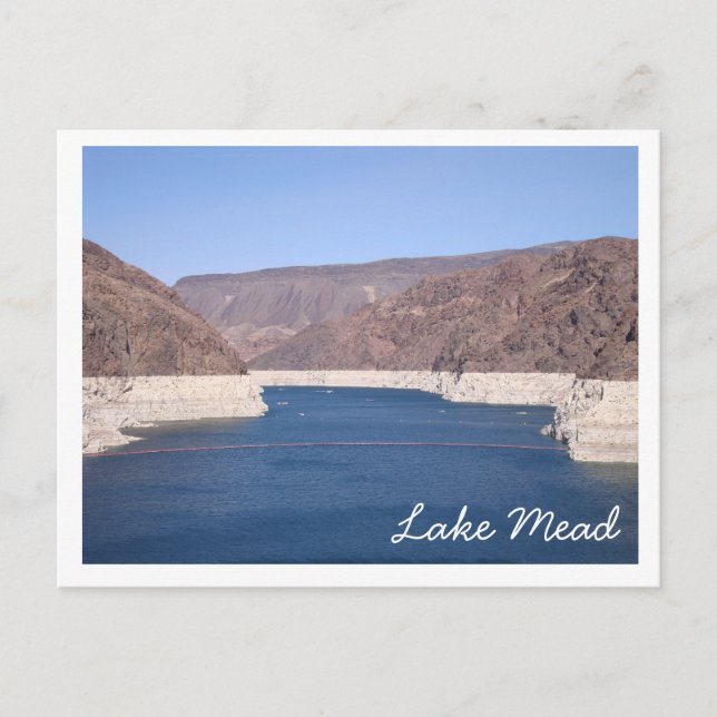 Lake Mead Postkarte (Vorderseite)