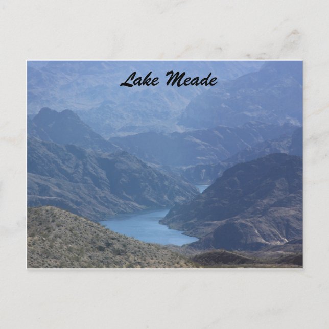 Lake Mead Postkarte (Vorderseite)