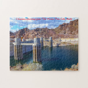Lake Meade Hoover Dam. Weihnachtsgrüße